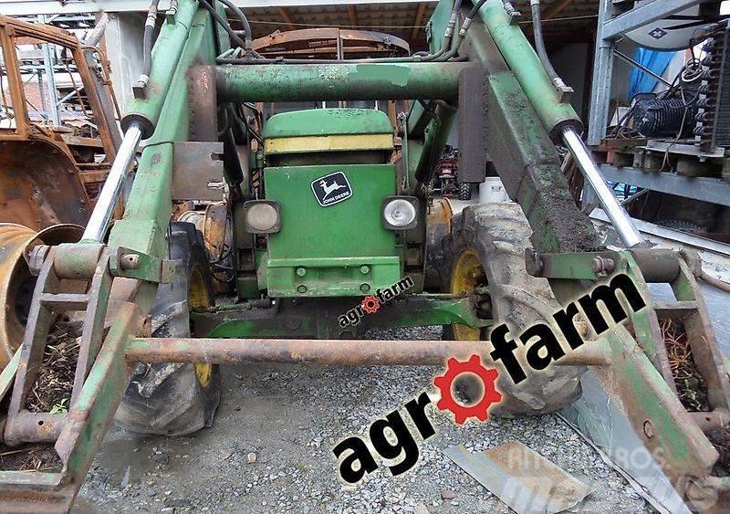  spare parts for John Deere wheel tractor Alte accesorii tractor