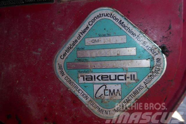Takeuchi TB153FR Excavatoare pe senile