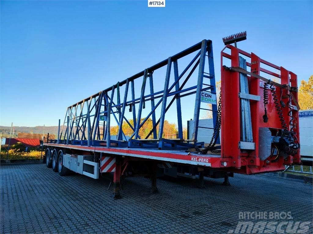 Kel-Berg Rett Semi-trailer with extension and hydraulic ste Alte semi-remorci