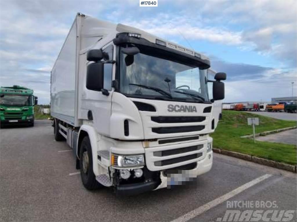 Scania P280 4x2 Box truck w/ full side opening. Autocamioane