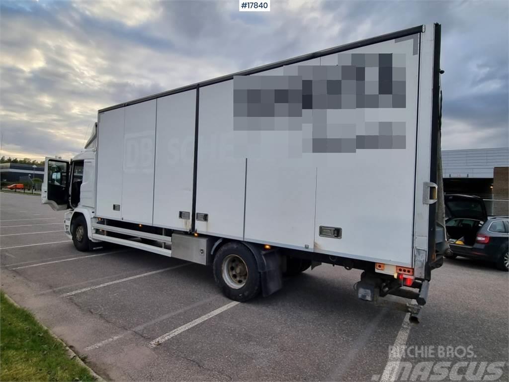 Scania P280 4x2 Box truck w/ full side opening. Autocamioane
