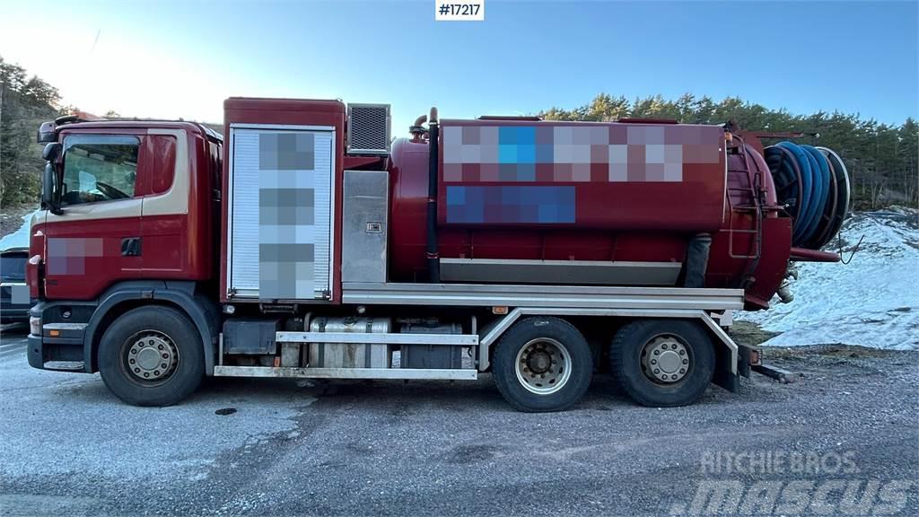 Scania R480 6x2 combi Fico suction/pump truck for sale as Cisterne