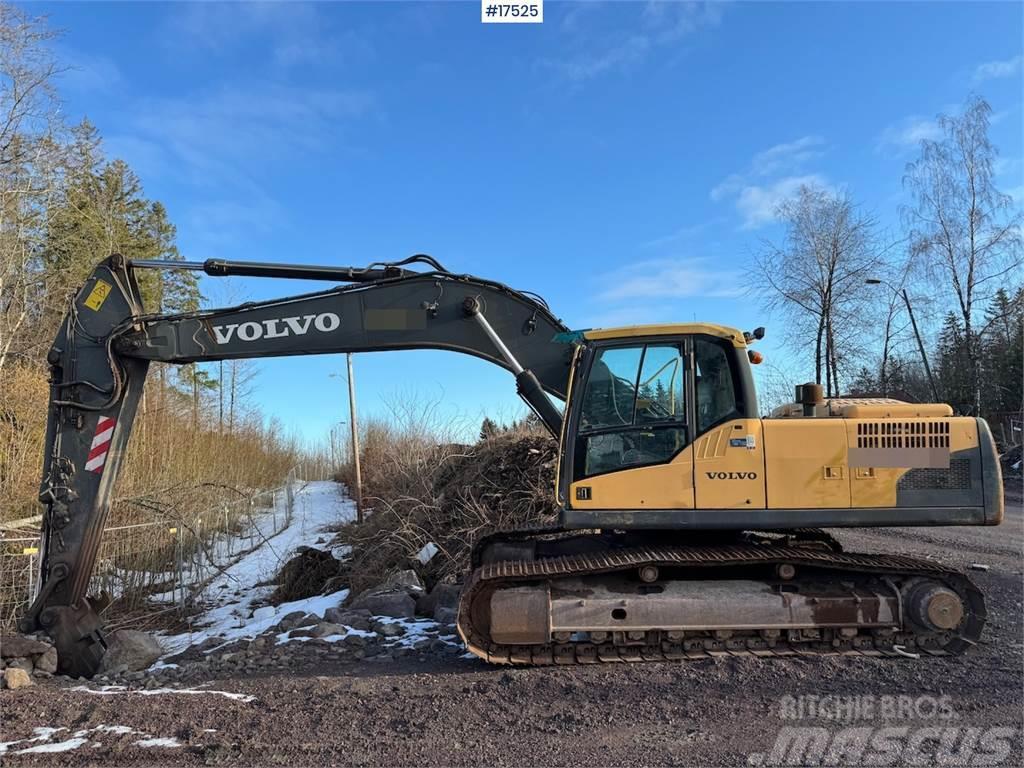 Volvo EC240CL Tracked excavator w/ bucket WATCH VIDEO Excavatoare pe senile
