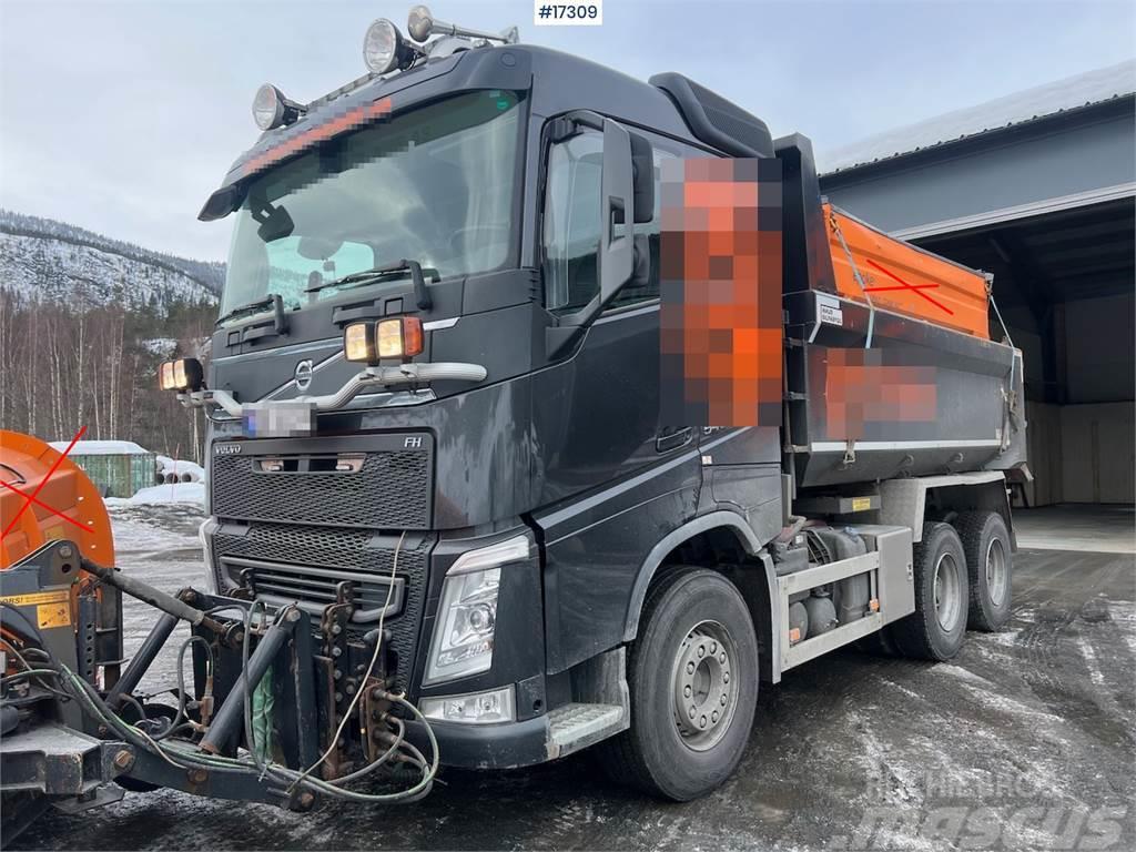 Volvo Fh 540 6x4 plow rigged tipper truck WATCH VIDEO Autobasculanta