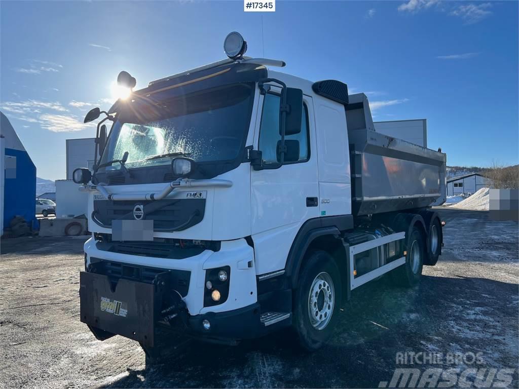 Volvo FMX 500 6x2 plow rigged combi truck w/ only 217k k Autobasculanta