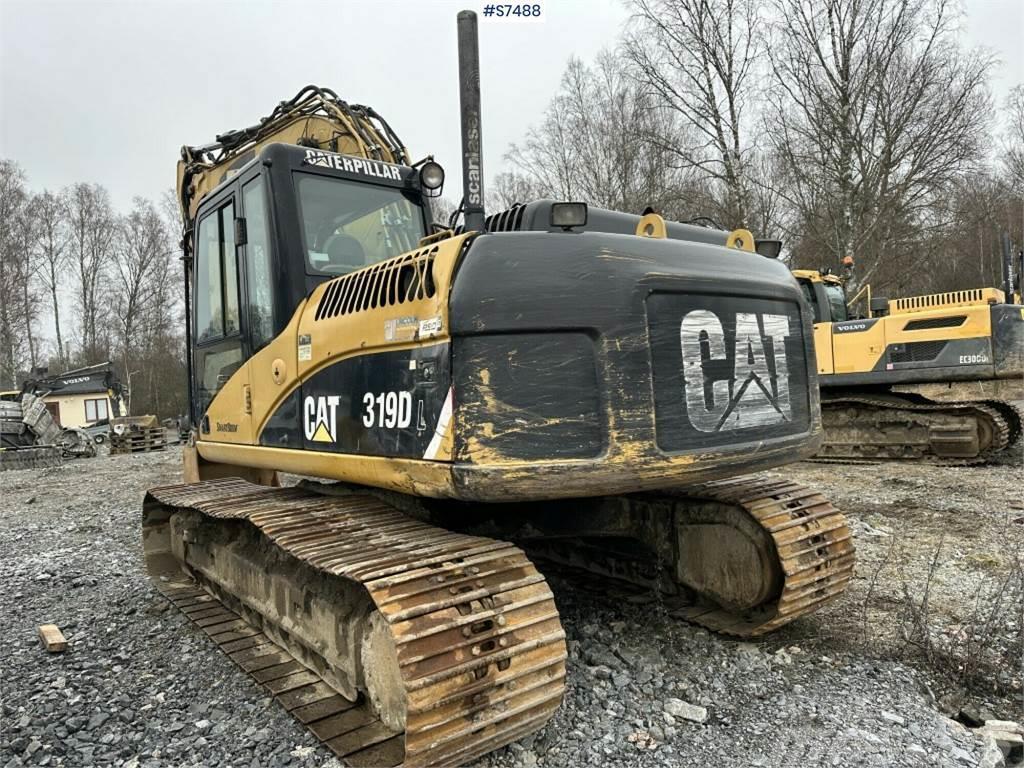 CAT 319D Excavator with rotor, digging system and gear Excavatoare pe senile