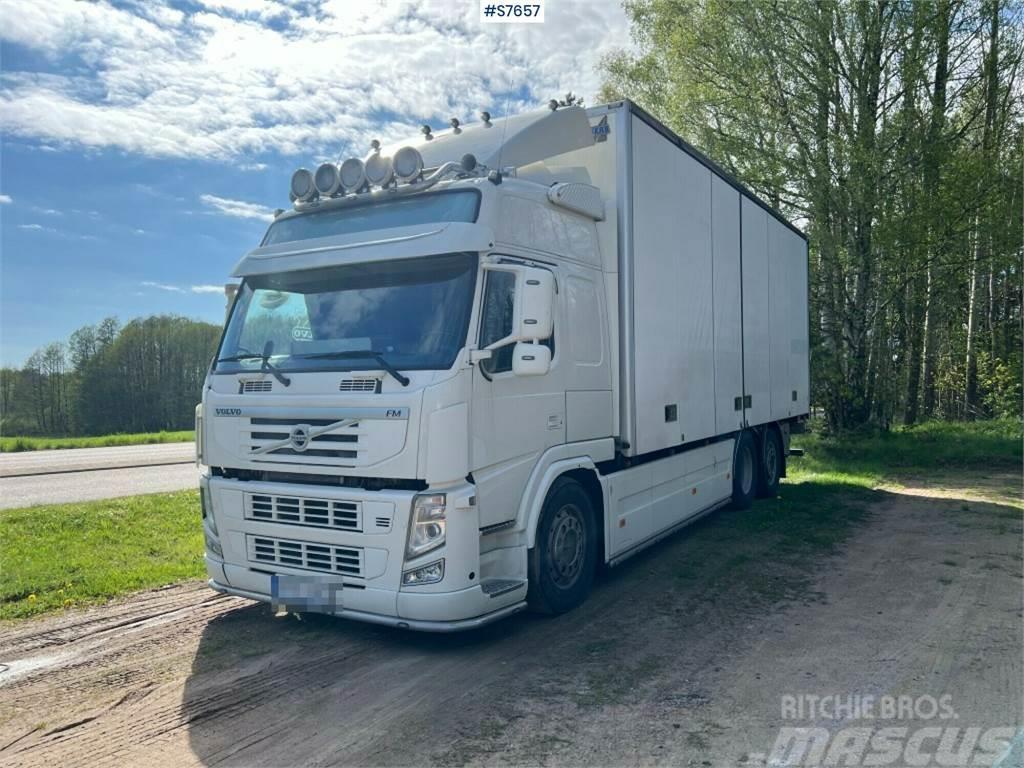 Volvo FM 6x2 Box truck with openable left side and tail  Autocamioane