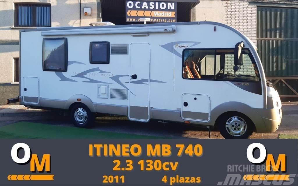  Autocaravan Integral Itineo MB740 Rulote si caravane
