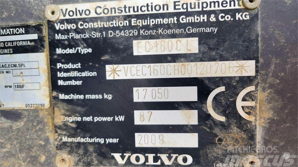 Volvo EC 160 CL + ROTOTILT + 3 BUCKE Excavatoare pe senile