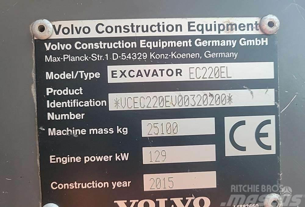 Volvo EC220E Excavatoare pe senile
