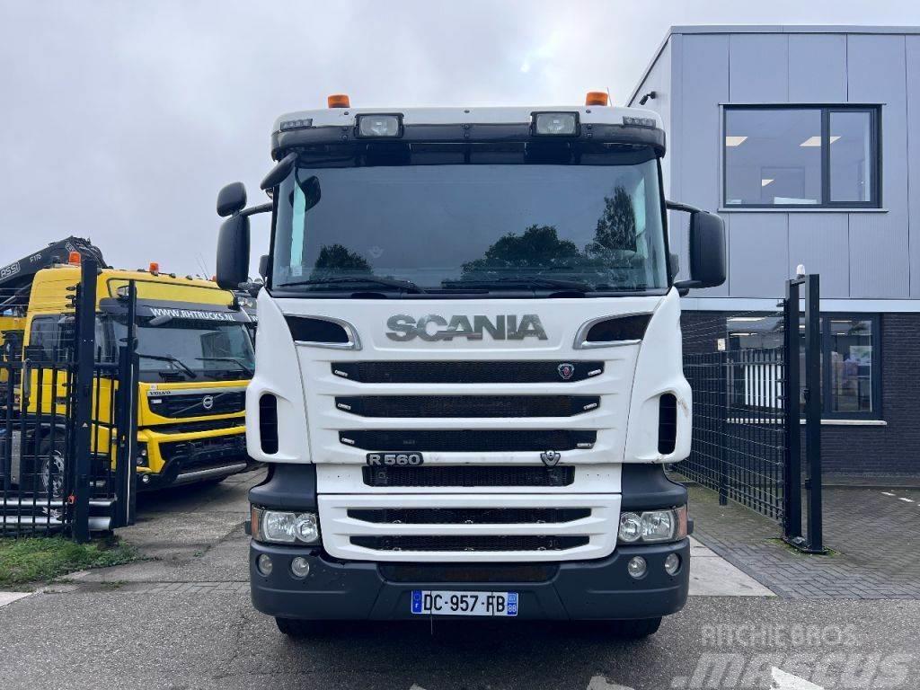 Scania R560 V8 6X4 EURO 5 RETARDER + MANUAL FULL STEEL Camion cabina sasiu