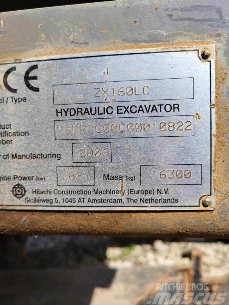 Hitachi ZX 160 Excavatoare pe senile