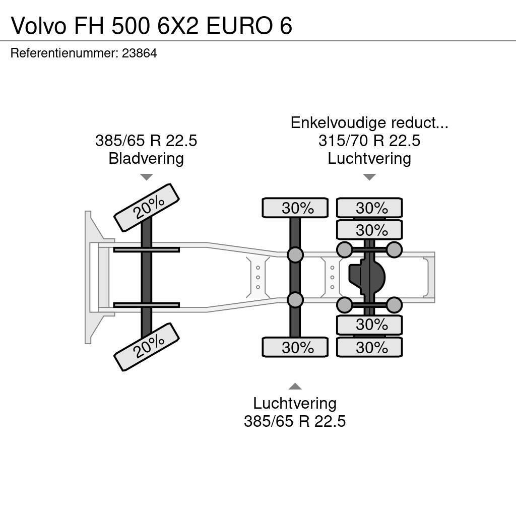 Volvo FH 500 6X2 EURO 6 Autotractoare
