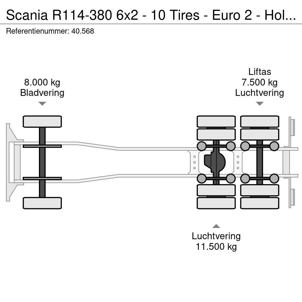 Scania R114-380 6x2 - 10 Tires - Euro 2 - Holland truck - Camion cu carlig de ridicare