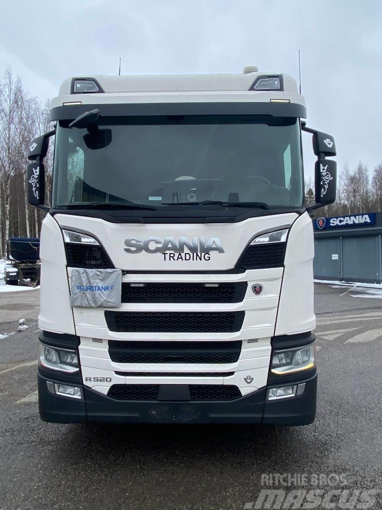 Scania R520 8x4 Retarder Full Air ADR Camion cu control de temperatura