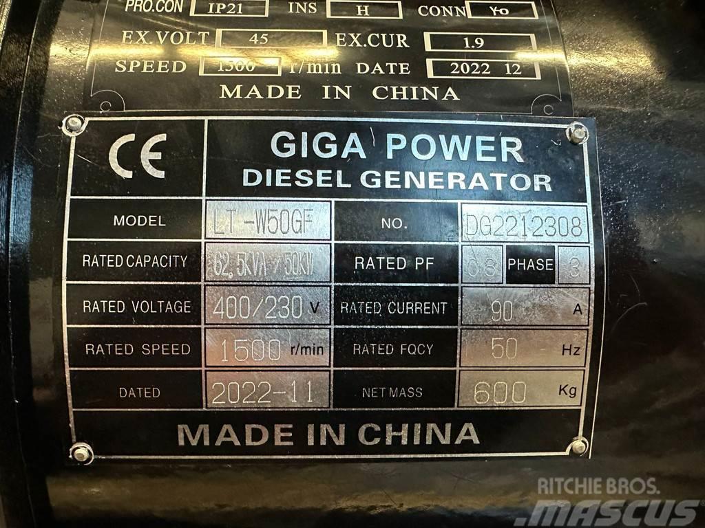 Giga power LT-W50GF 62.5KVA open set Alte generatoare