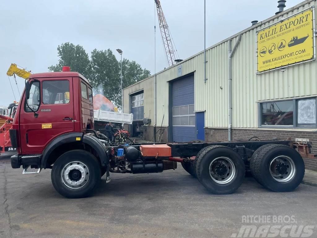 Mercedes-Benz SK 2628 Heavy Duty Chassis 6x4 V8 ZF Big Axle Good Camion cabina sasiu