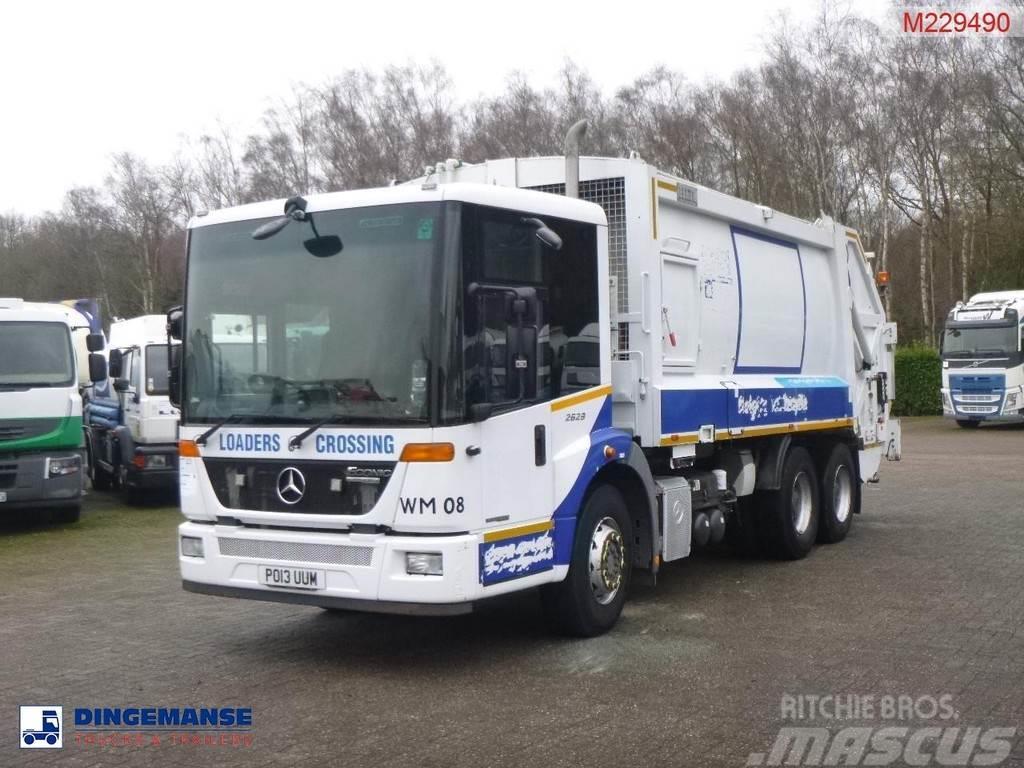 Mercedes-Benz Econic 2629 6x4 RHD Heil refuse truck Camion de deseuri