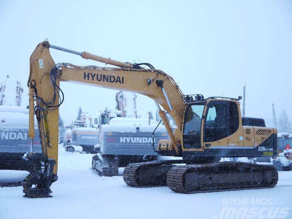 Hyundai R 220 LC-9A Excavatoare pe senile