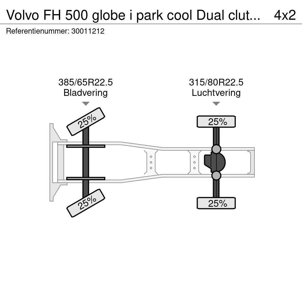 Volvo FH 500 globe i park cool Dual clutch21/12/16 Autotractoare