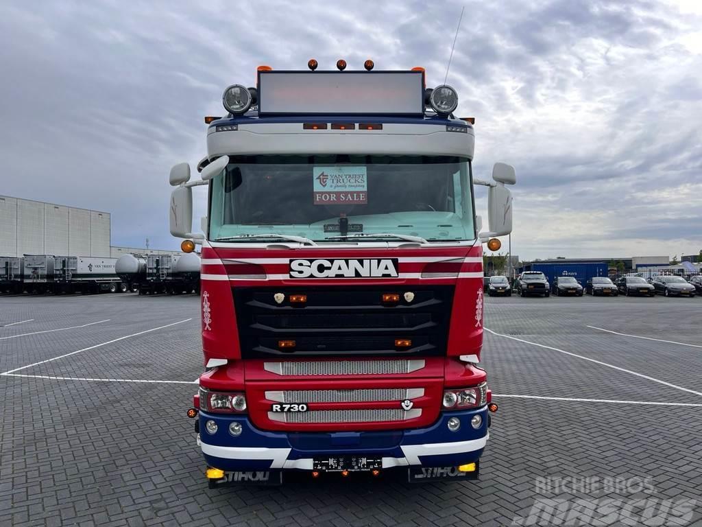 Scania R730 6X2 kipper, full air, reterader, new conditio Autobasculanta