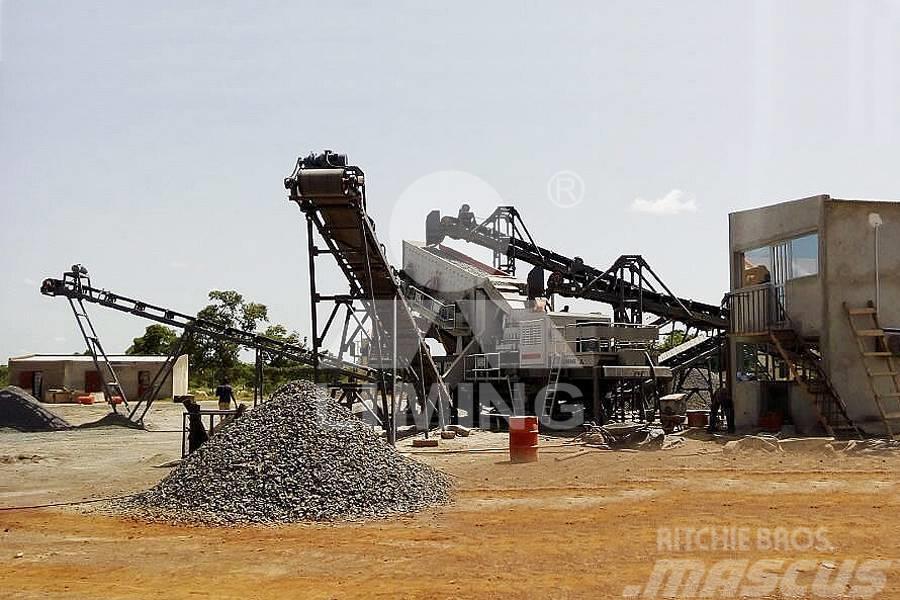 Liming 120-150 tph portable mobile rock stone jaw crusher Concasoare mobile