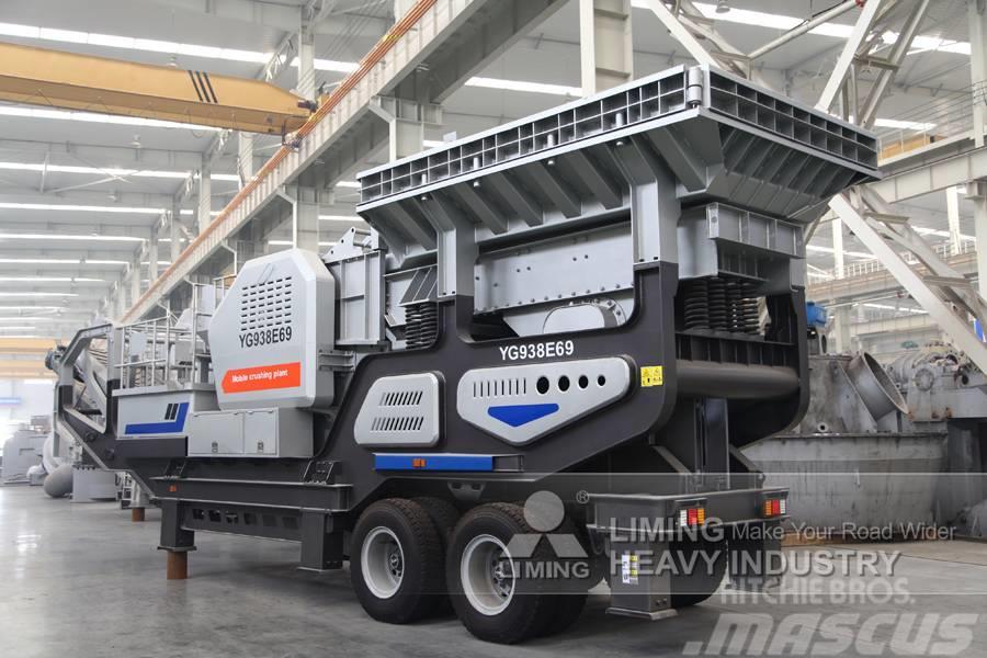 Liming 120-150 tph portable mobile rock stone jaw crusher Concasoare mobile