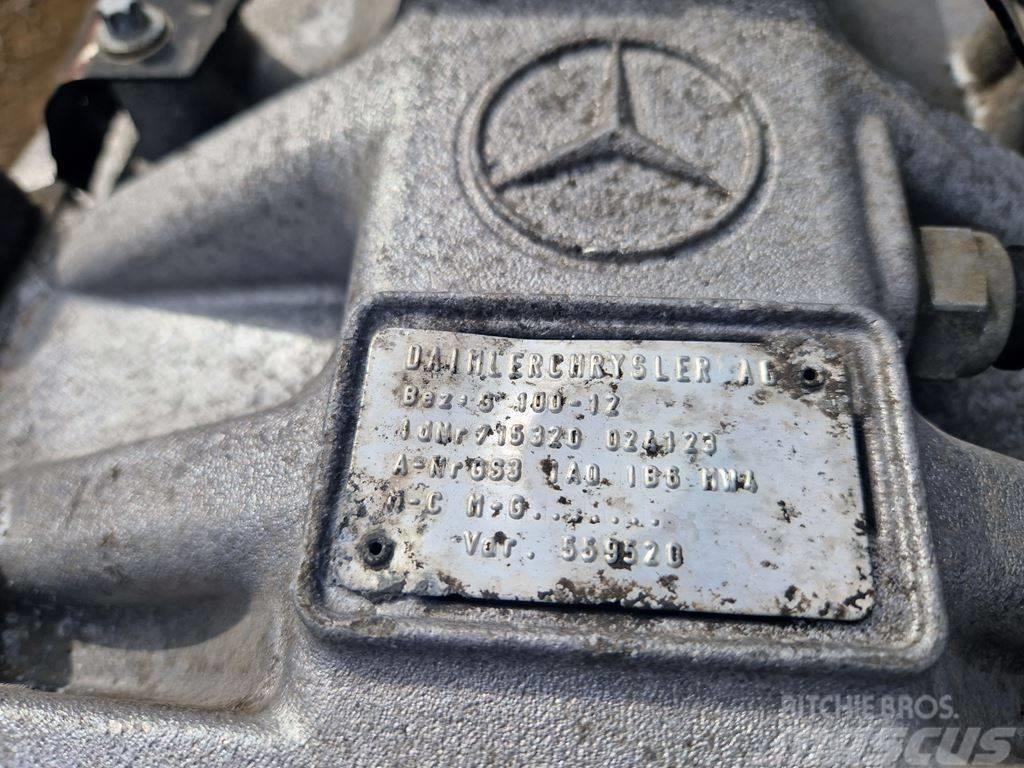 Mercedes-Benz ΣΑΣΜΑΝ  ATEGO G 100-12 ΕΠΙΣΚΕΥΑΣΜΕΝΟ Cutii de viteze