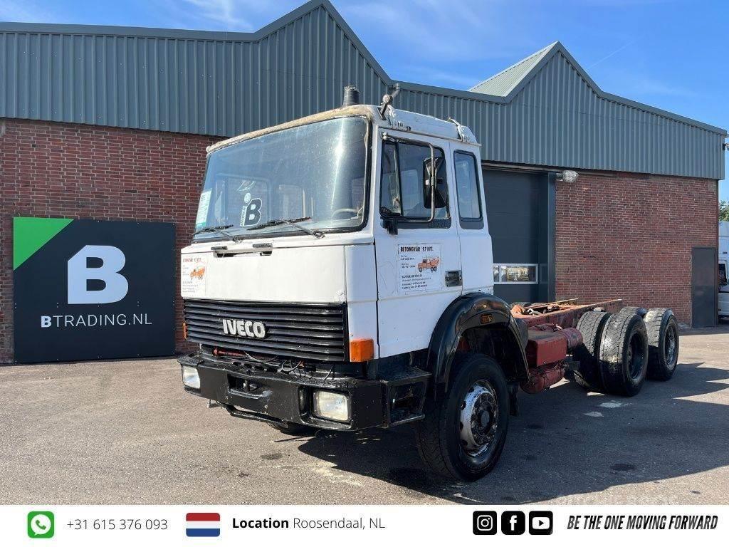 Iveco Turbostar 330.26 water cooled - 6x4 - Full Steel - Camion cabina sasiu