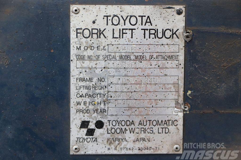 Toyota 02-5FD30 Stivuitor diesel