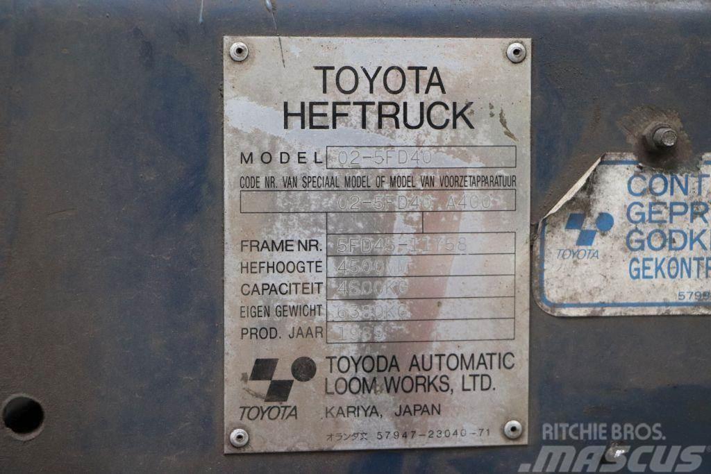 Toyota 02-5FD40 Stivuitor diesel