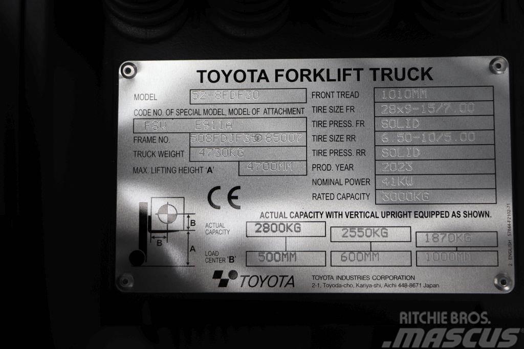 Toyota 52-8FDF30 Stivuitor diesel
