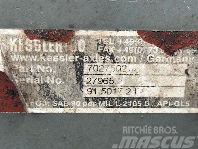 Liebherr A 944 C HD OŚ NAPEDOWA Paleta de manipulare