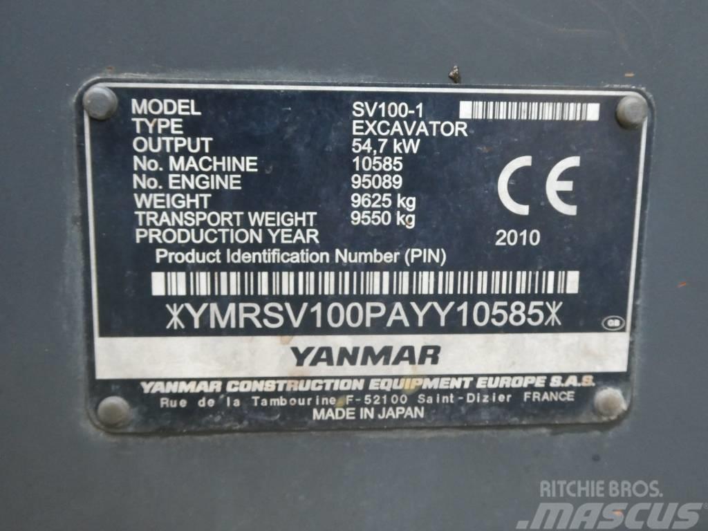 Yanmar SV 100-1 Excavatoare 7t - 12t