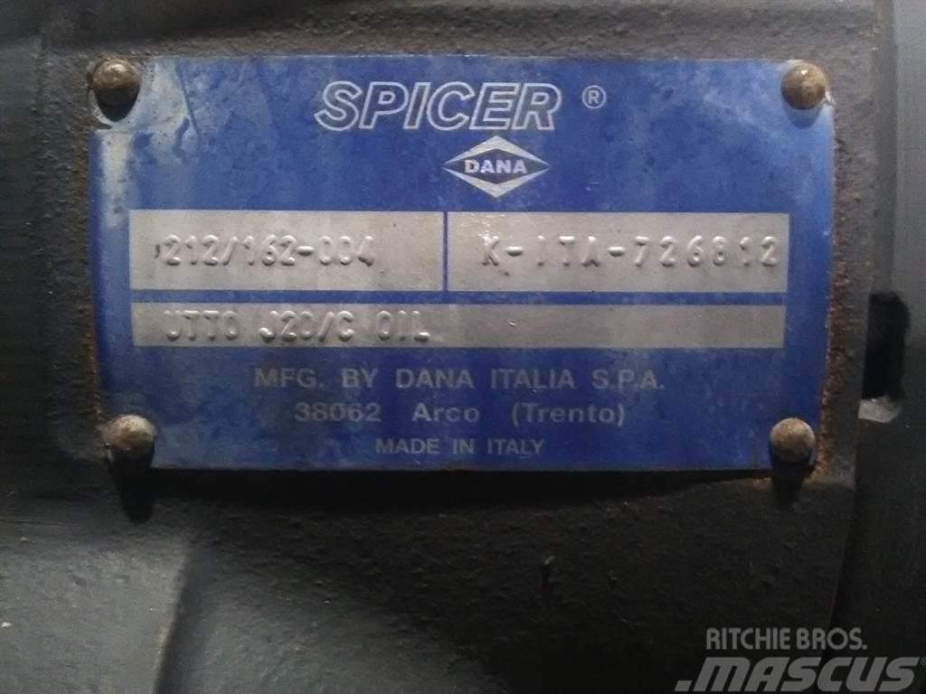 Spicer Dana 212/162-004 - Ahlmann AZ 85 T - Axle Axe