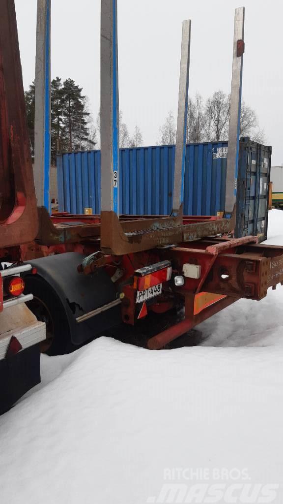 Närko TP42L-RT-360 jatkettava Remorci pentru lemn