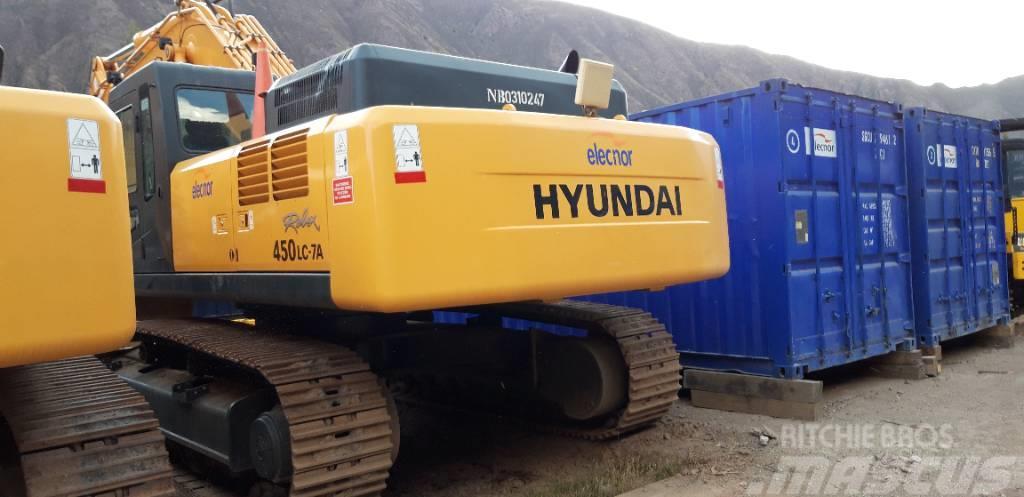 Hyundai 450LC Excavatoare pe senile