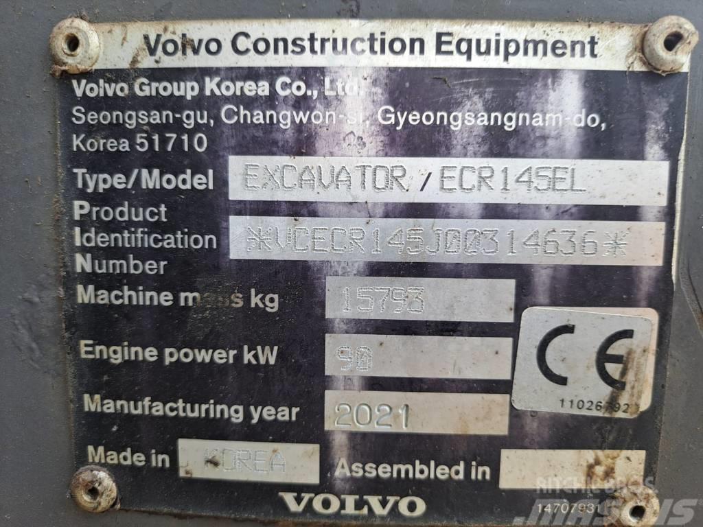 Volvo ECR 145 EL Excavatoare pe senile