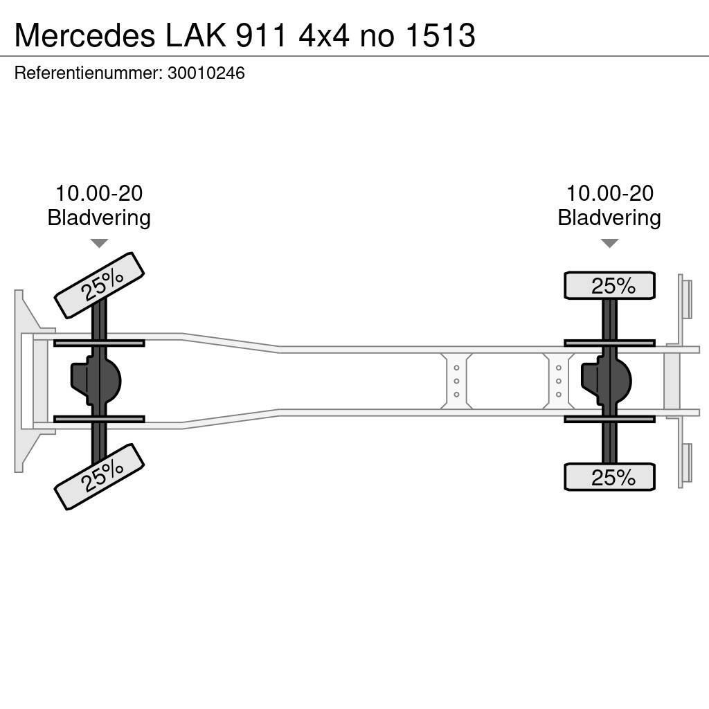 Mercedes-Benz LAK 911 4x4 no 1513 Autobasculanta