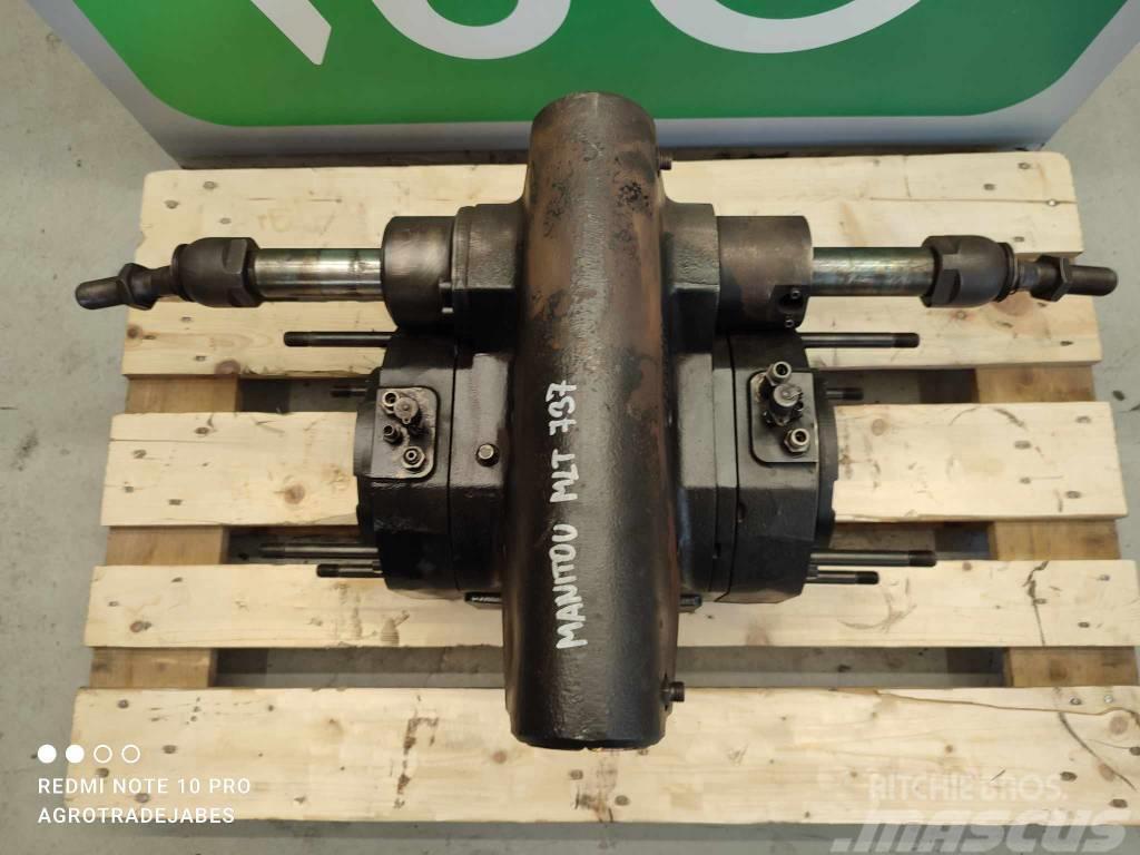 Manitou MLT737 differential Axe