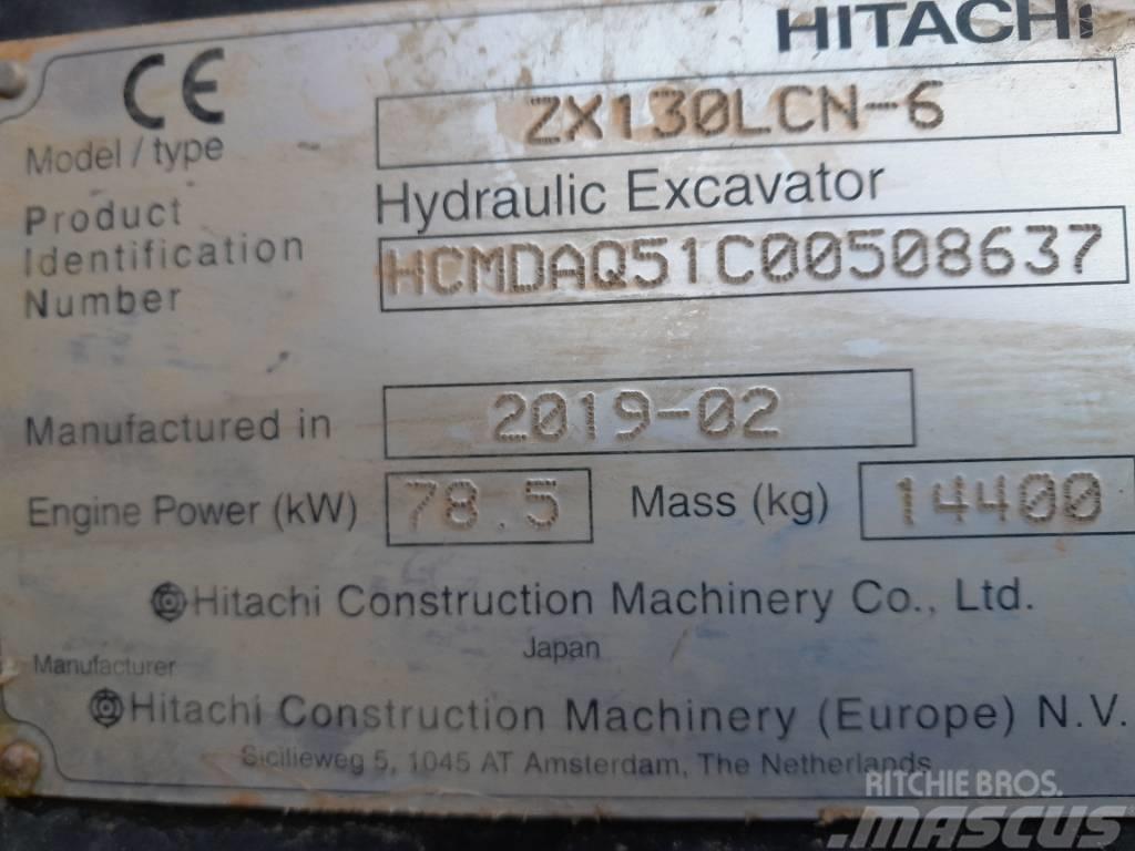 Hitachi ZX 130-6 Excavatoare pe senile