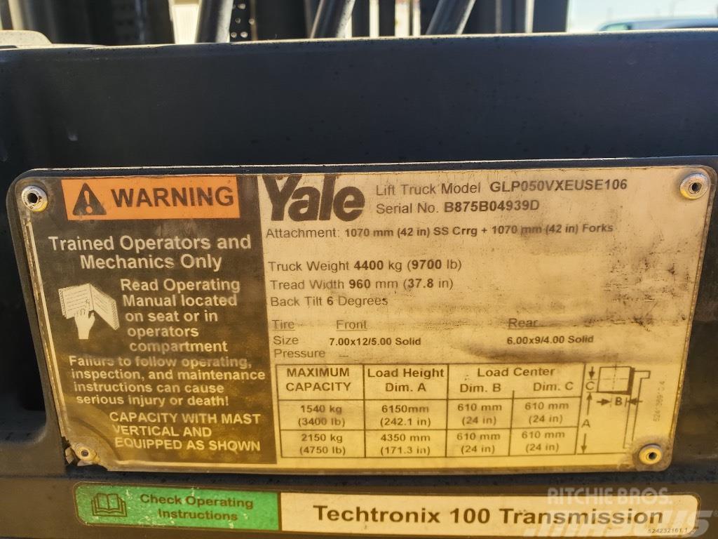 Yale GLP050VX Strivuitoare-altele