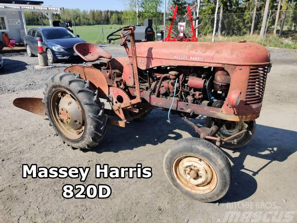 Massey Ferguson Harris 820D traktori - Harvinainen - Rare - VIDEO Tractoare