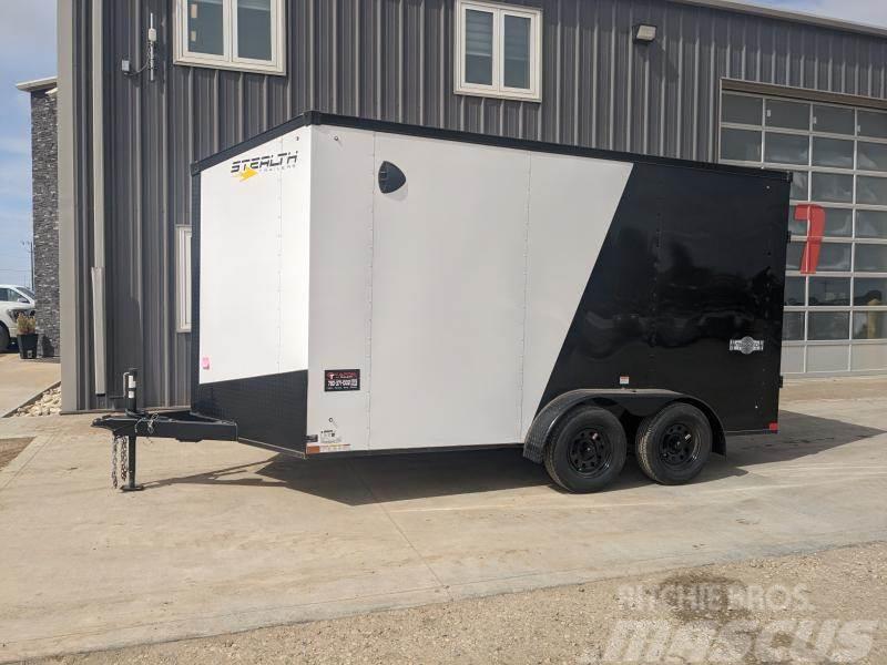  7FT x 14FT Stealth Mustang Series Enclosed Cargo T Remorci utilitare