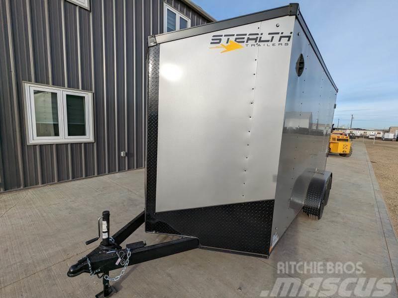  7FT x 14FT Stealth Mustang Series Enclosed Cargo T Remorci utilitare