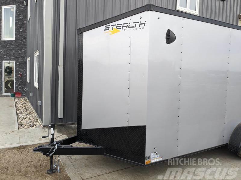  7FT x 16FT Stealth Mustang Series Enclosed Cargo T Remorci utilitare