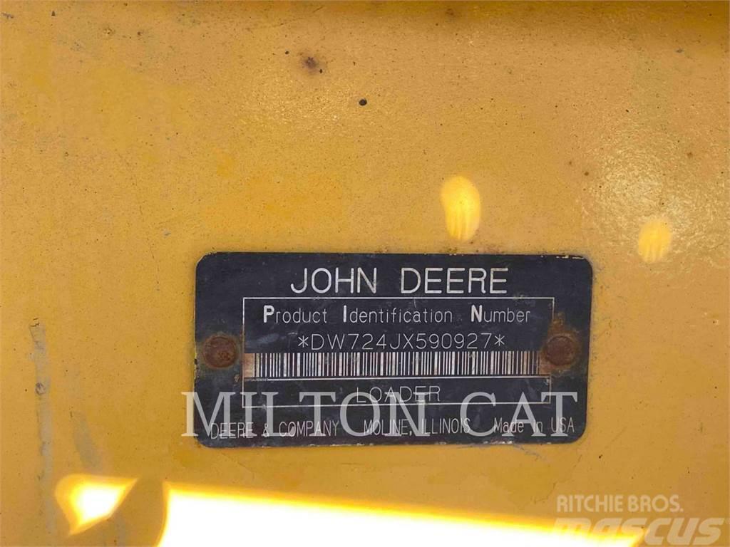 John Deere 724J Incarcator pe pneuri