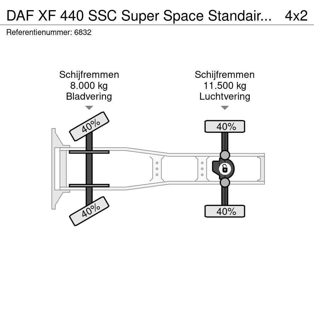 DAF XF 440 SSC Super Space Standairco Alcoa NL Truck Autotractoare
