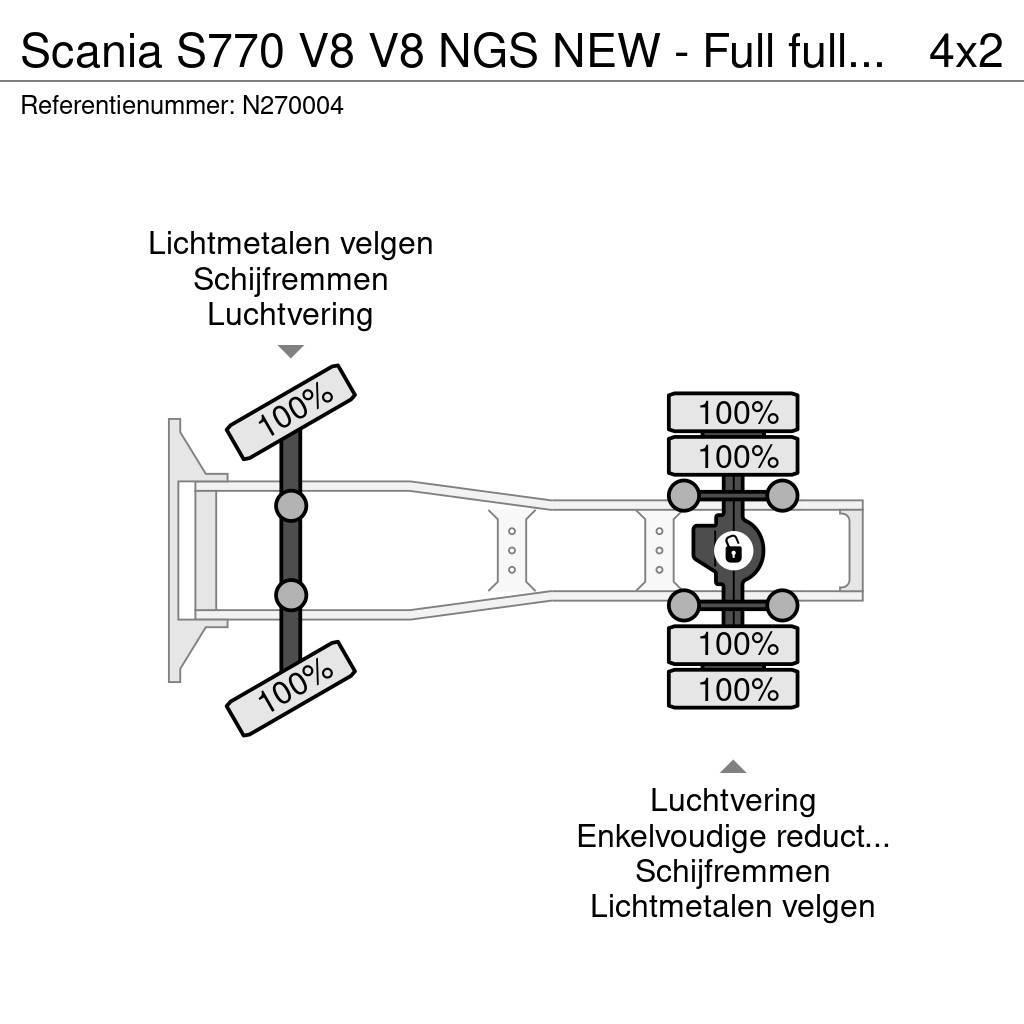 Scania S770 V8 V8 NGS NEW - Full full spec! - Production Autotractoare