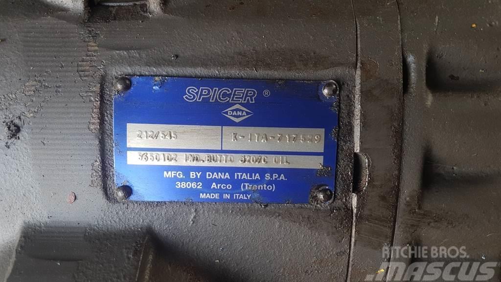 Spicer Dana 212/545 - Mecalac 714 MW - Axle Axe